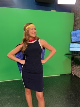 "Weather Woman" forecast for Comic-Con